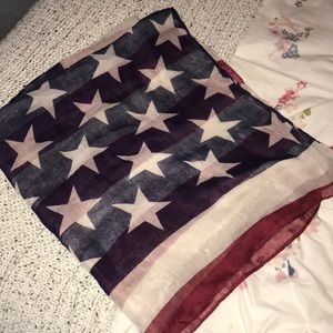 American Flag Scarf